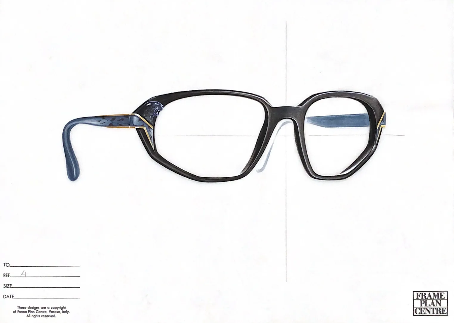 Original eyewear design by Sergio Cereda 1