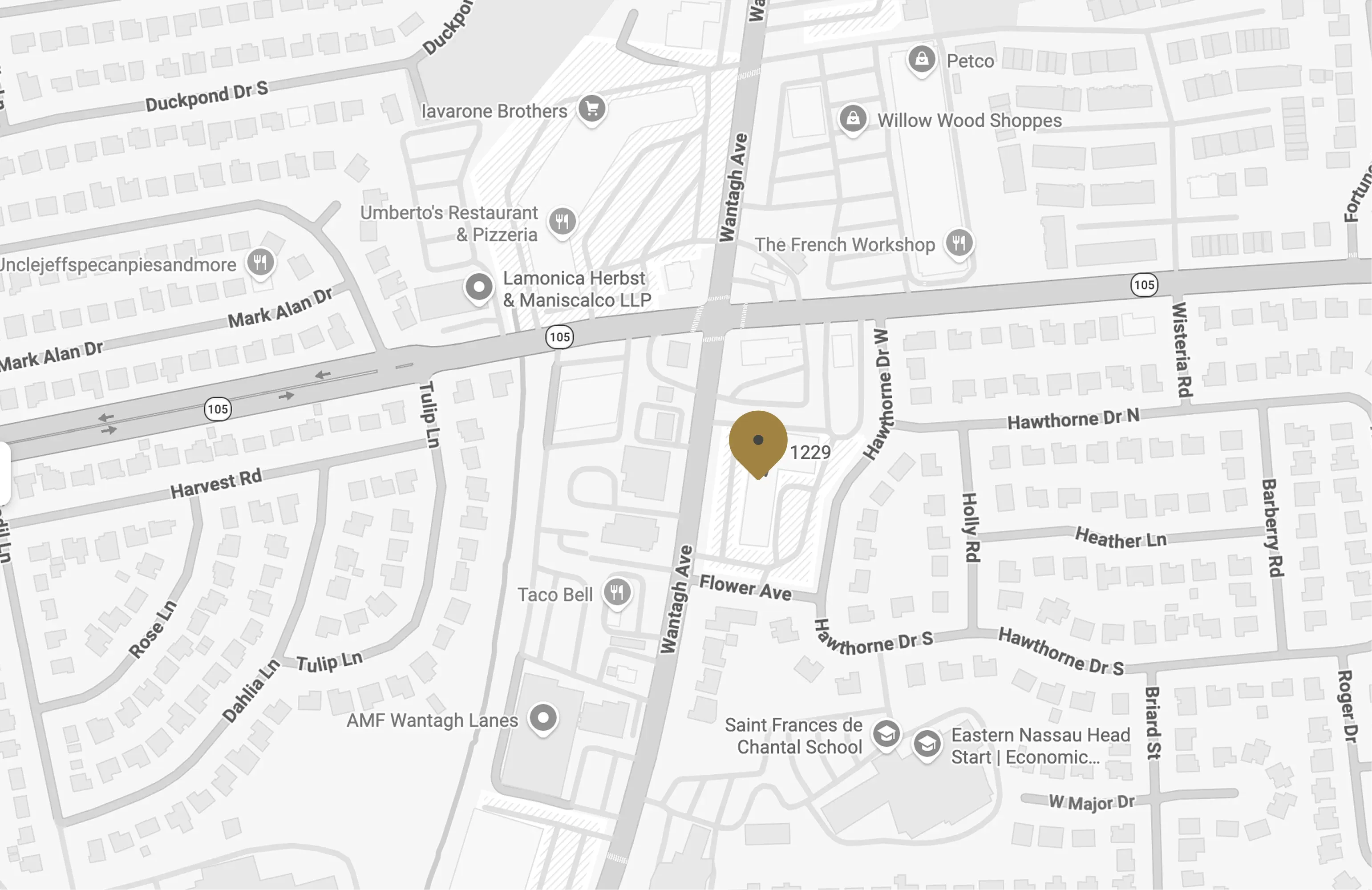 Map of WANTAGH