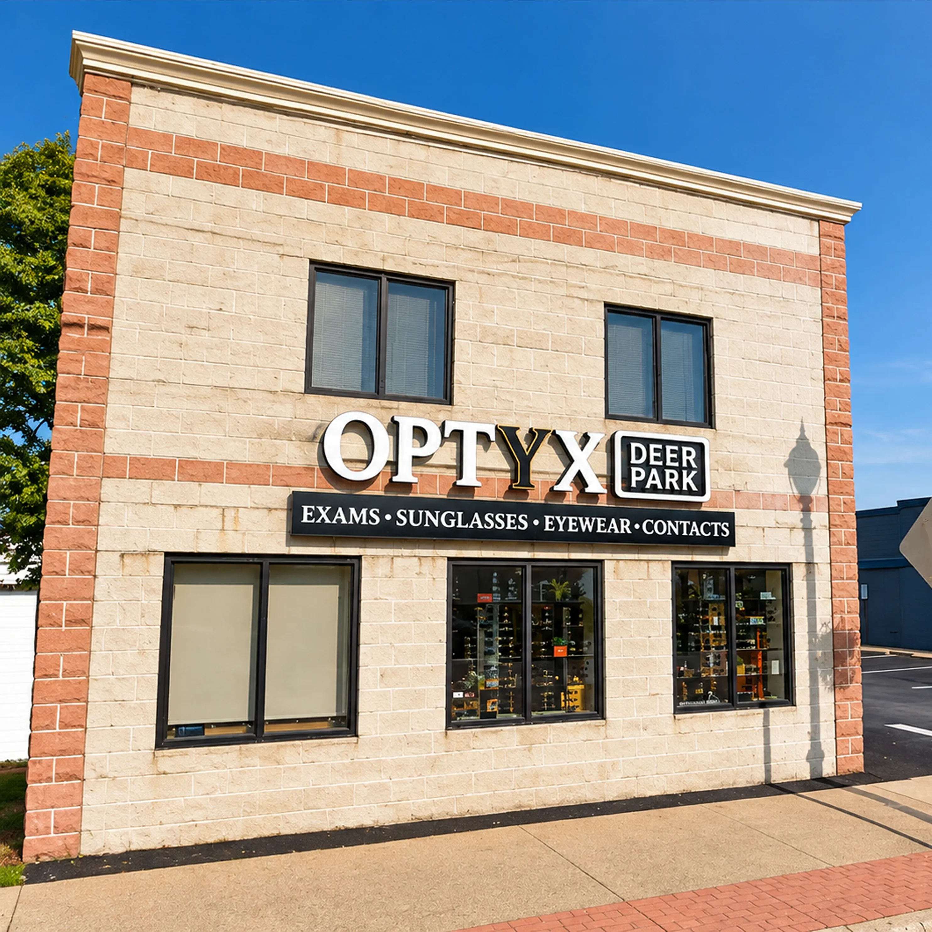 OPTYX Deer Park storefront
