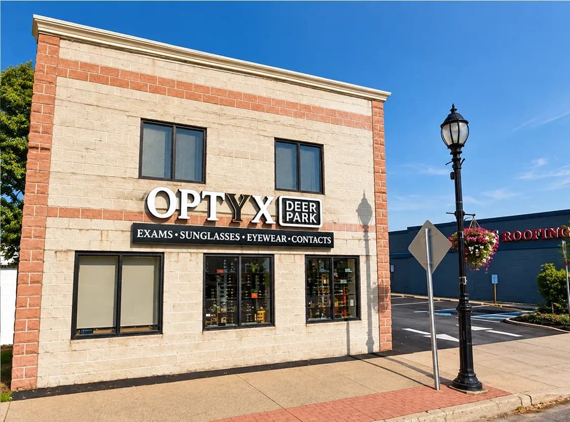 OPTYX Deer Park storefront